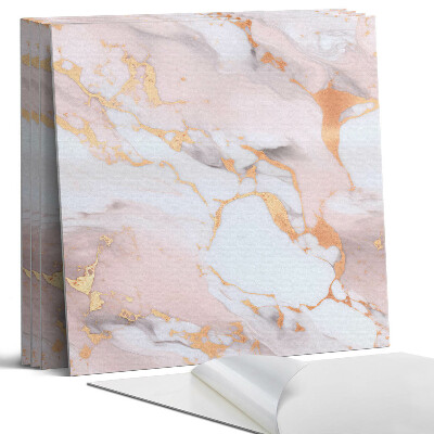 Öntapadó falburkolat négyzet Márványminta díszítésekkel