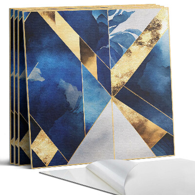 Öntapadó falburkolat négyzet Geometria árnyalatokban