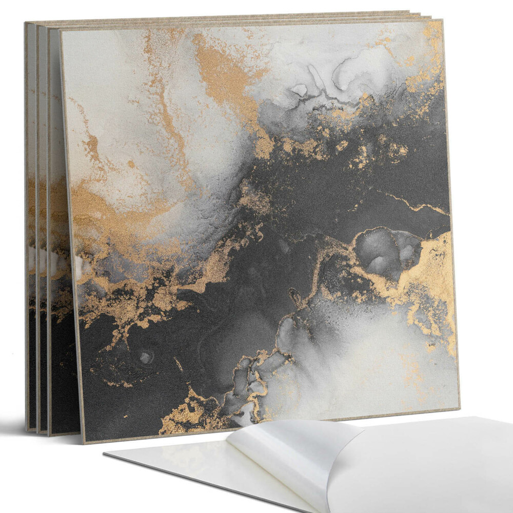 Pvc falburkolat négyzet Absztrakt minta foltokkal