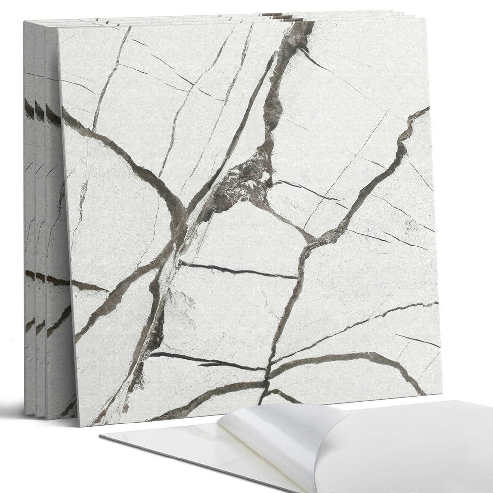 Falpanel négyzet Márványminta erekkel