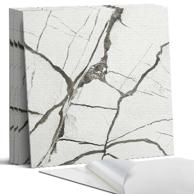 Falpanel négyzet Márványminta erekkel