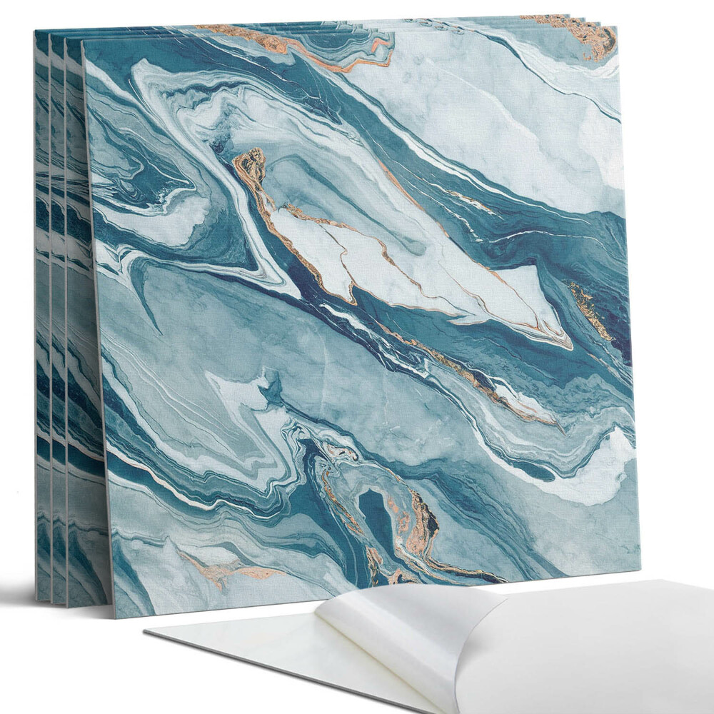 Pvc falburkolat négyzet Absztrakt hullámok mozgásban