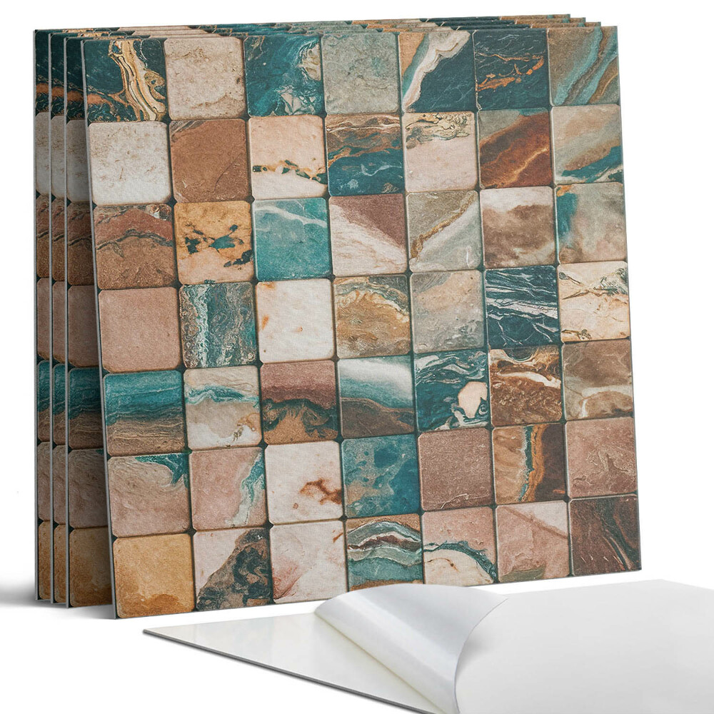 Falpanel négyzet Mozaik kőlapokkal