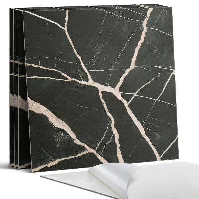 Pvc falburkolat négyzet Elegáns márványminta