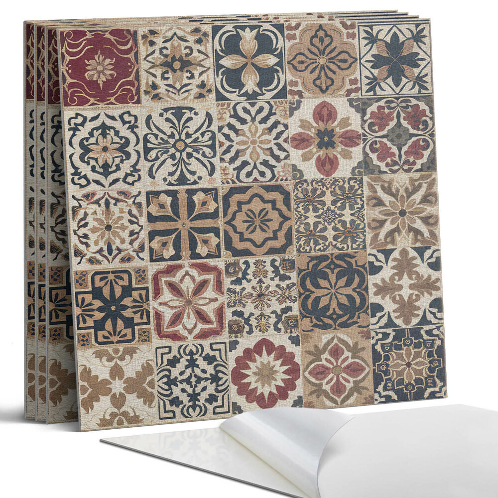 Öntapadó falburkolat négyzet Mozaikminták az elrendezésben