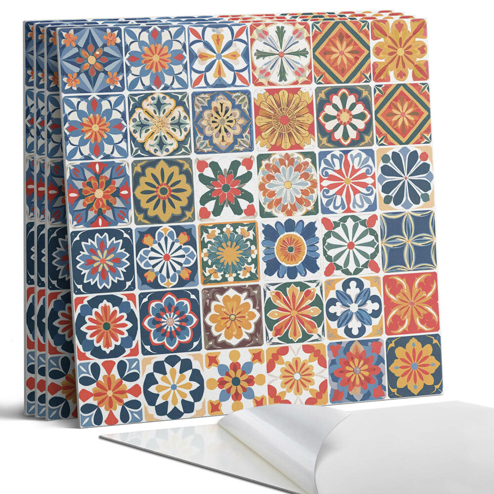 Pvc falburkolat négyzet Mozaik csempe minták