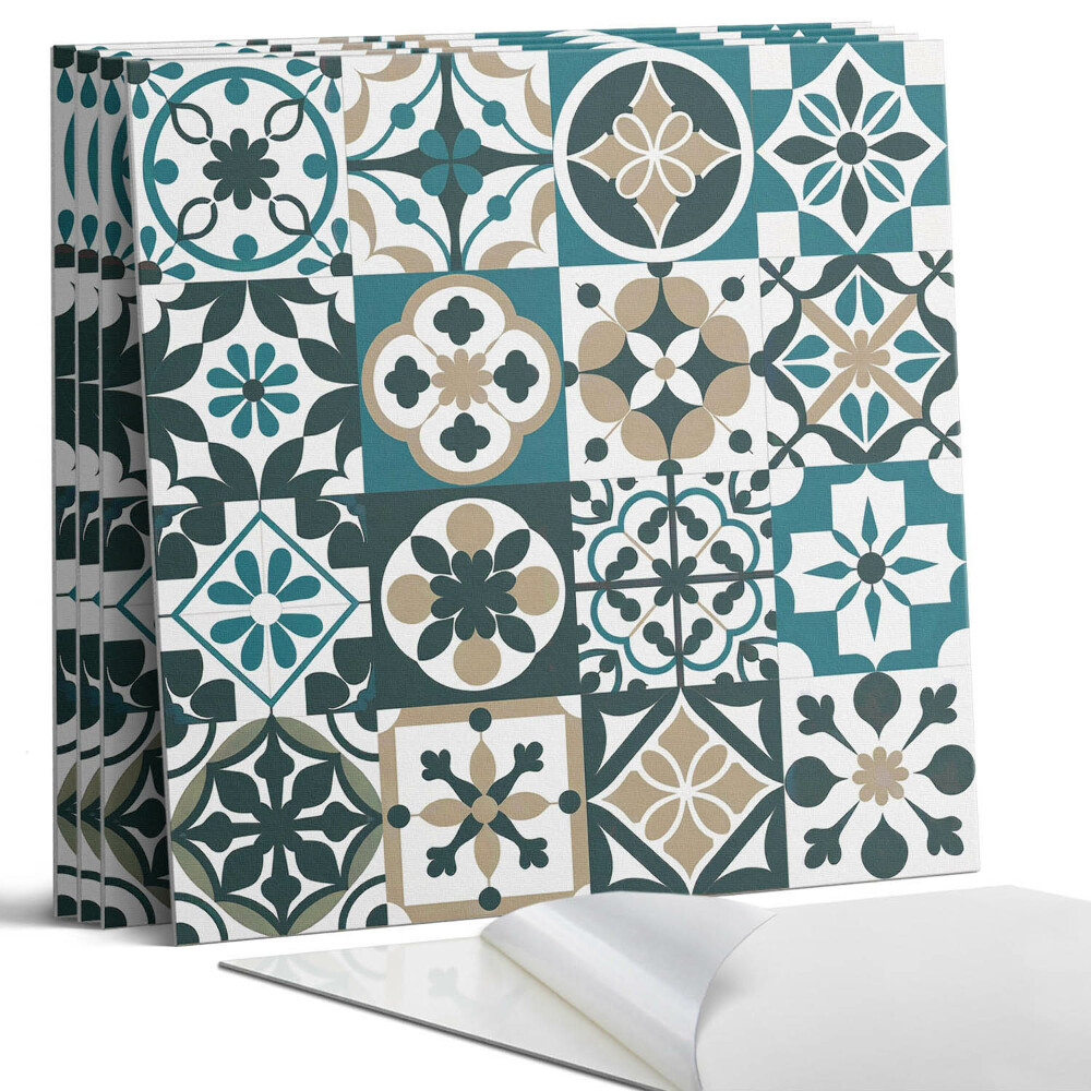 Öntapadó falburkolat négyzet Csempe minták az elrendezésben