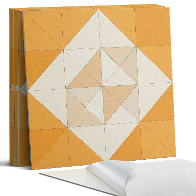 Öntapadó falburkolat négyzet Geometrikus gyémántminta