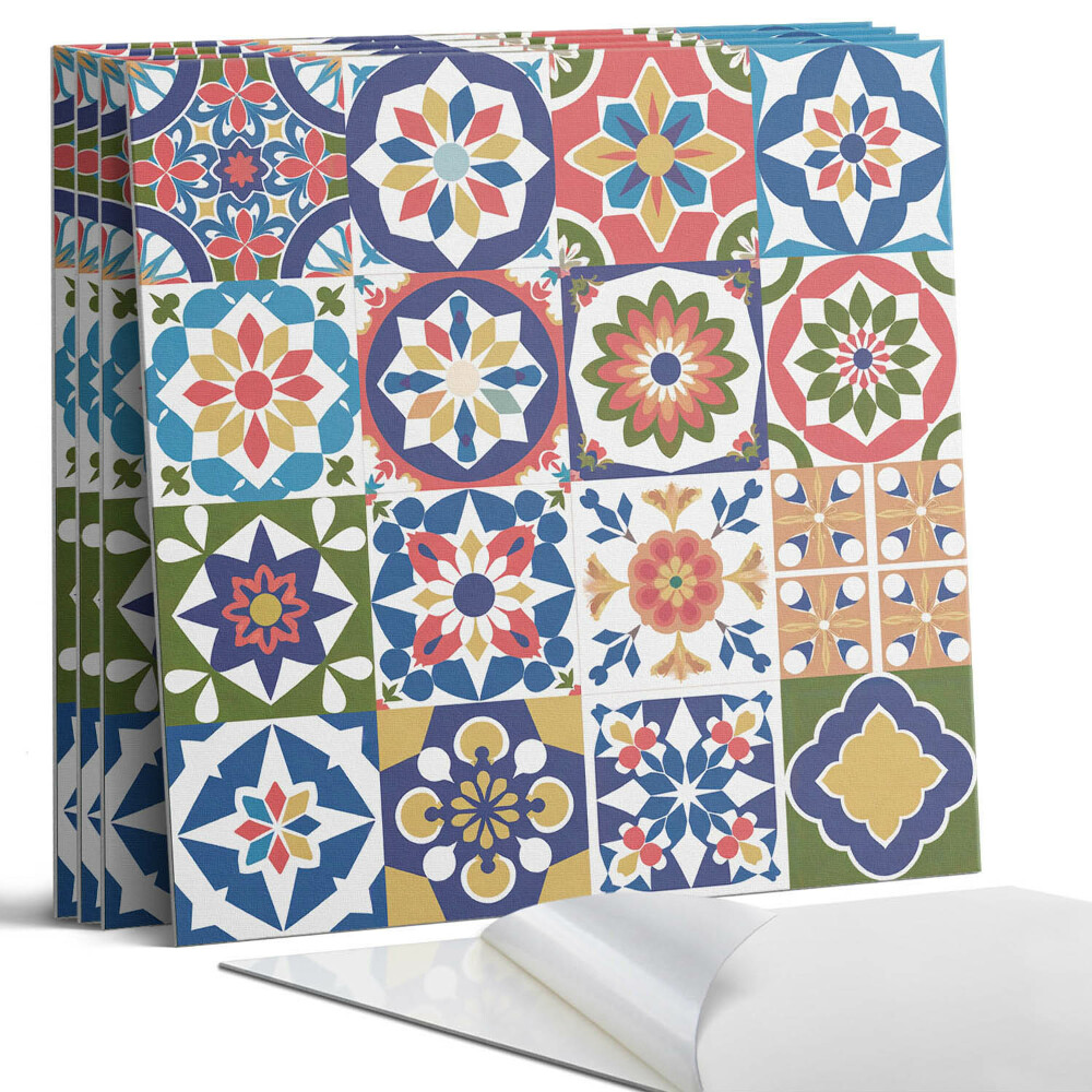 Falpanel négyzet Mozaik minták négyzetekben