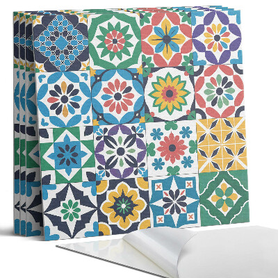 Falpanel négyzet Kockás mozaikminták