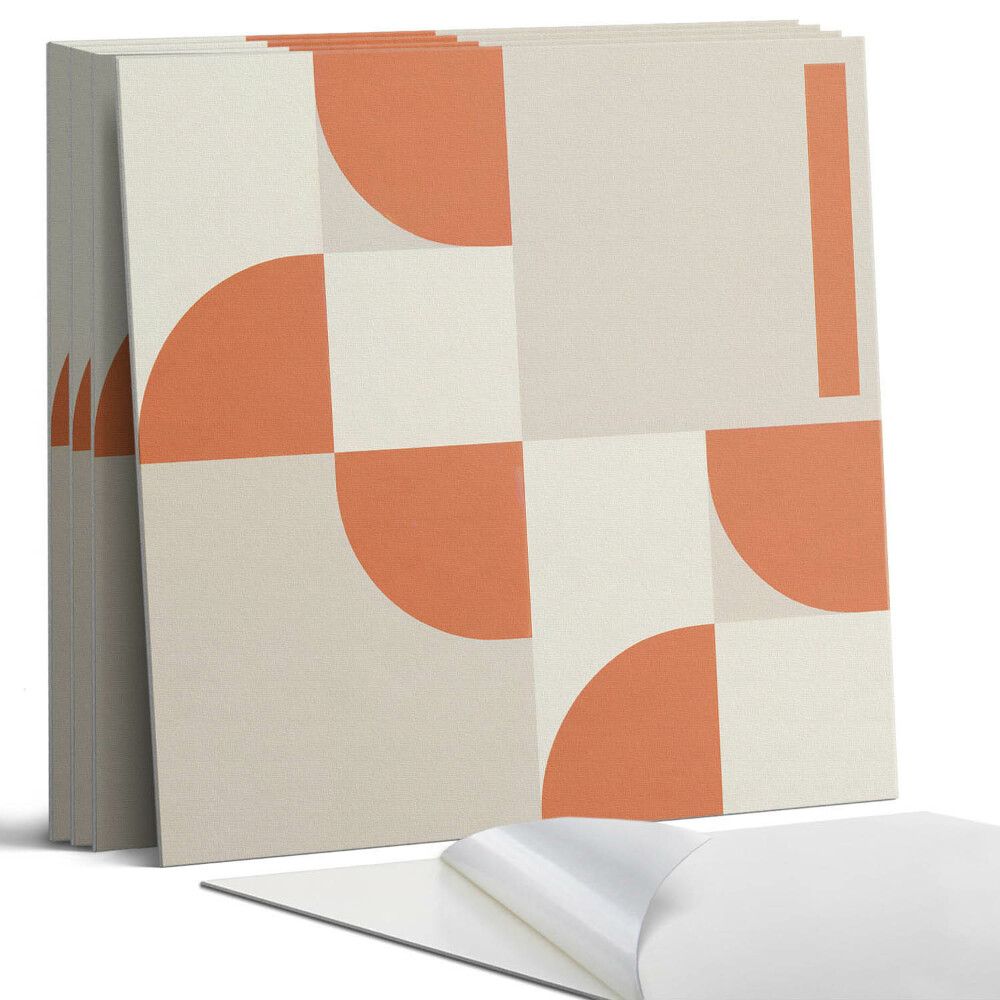 Öntapadó falburkolat négyzet Alakzatok absztrakt elrendezése