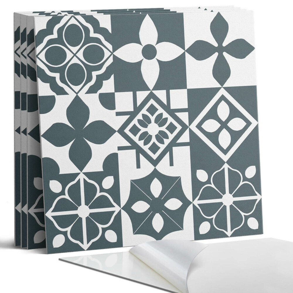 Pvc falburkolat négyzet Geometriai minták a csempékben