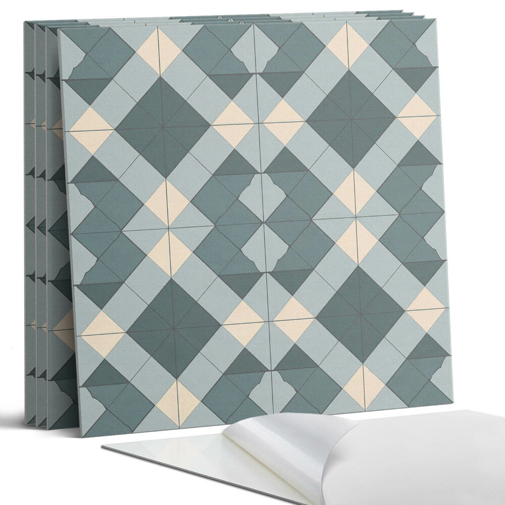 Falpanel négyzet Geometrikus gyémántminta