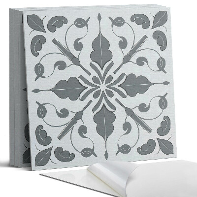 Öntapadó falburkolat négyzet Növényi motívum szimmetriában