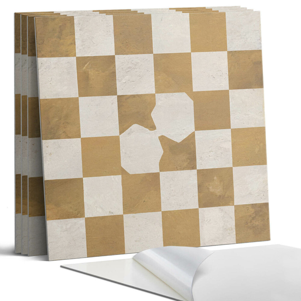 Pvc falburkolat négyzet Absztrakt sakktábla minta