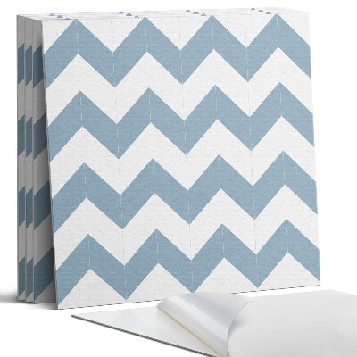 Pvc falburkolat négyzet Cikcakk minta