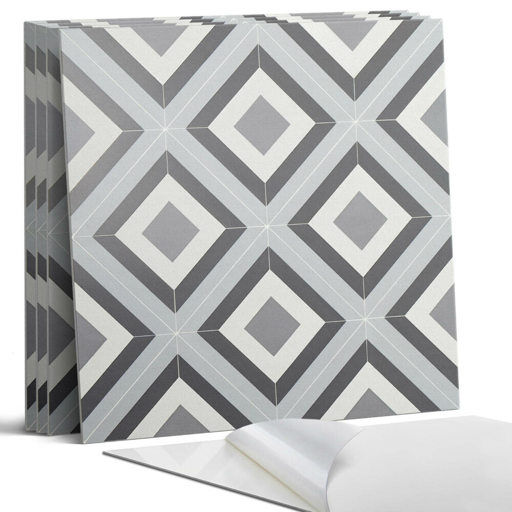 Pvc falburkolat négyzet Geometrikus rombusz minta