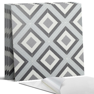 Pvc falburkolat négyzet Geometrikus rombusz minta