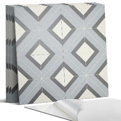 Öntapadó falburkolat négyzet Geometria pasztellben