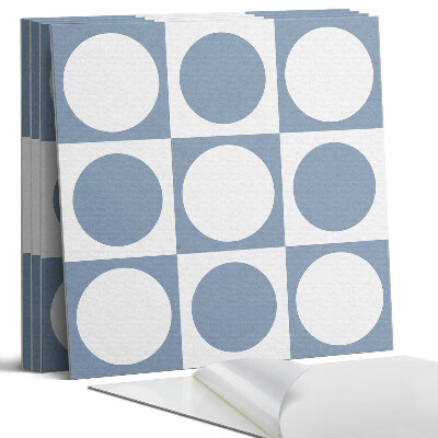 Öntapadó falburkolat négyzet Geometriai körök egy rácsban