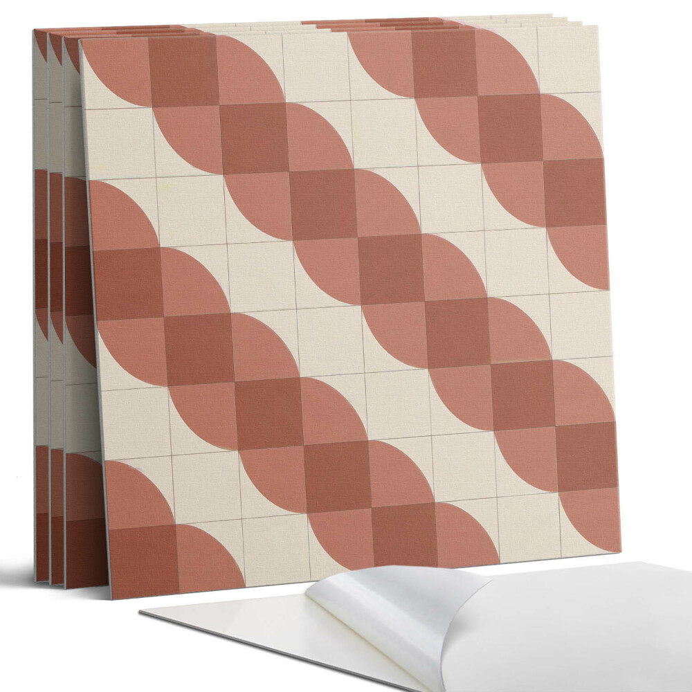 Falpanel négyzet Geometrikus hullámos minta