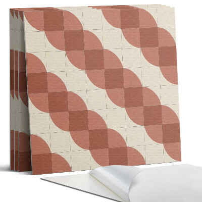 Falpanel négyzet Geometrikus hullámos minta