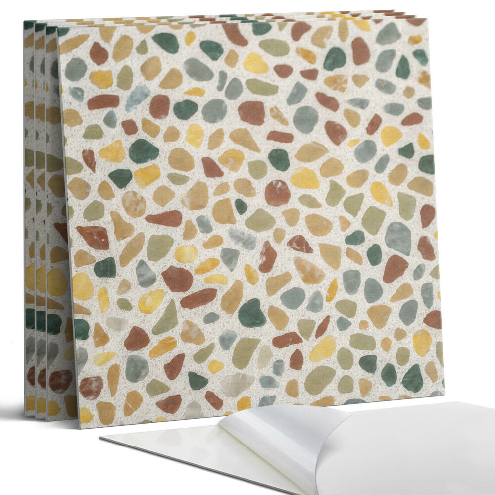 Falpanel négyzet Kő mozaik minta