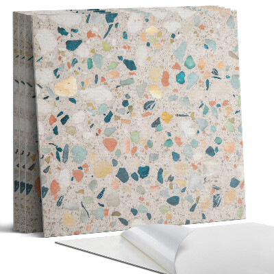 Pvc falburkolat négyzet Sok köves minta