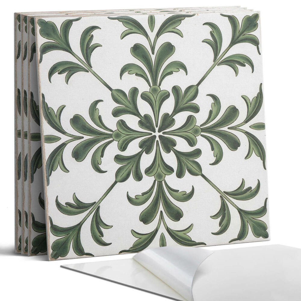 Pvc falburkolat négyzet Növényi motívum a csempén