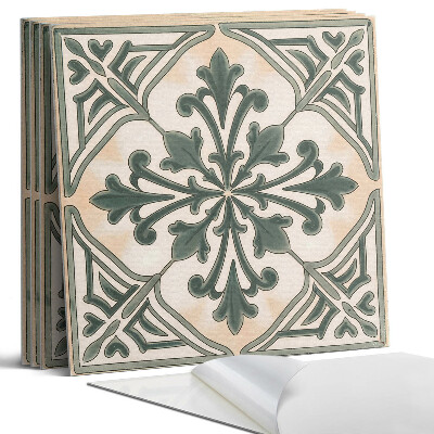 Falpanel négyzet Növényminta négyzetben