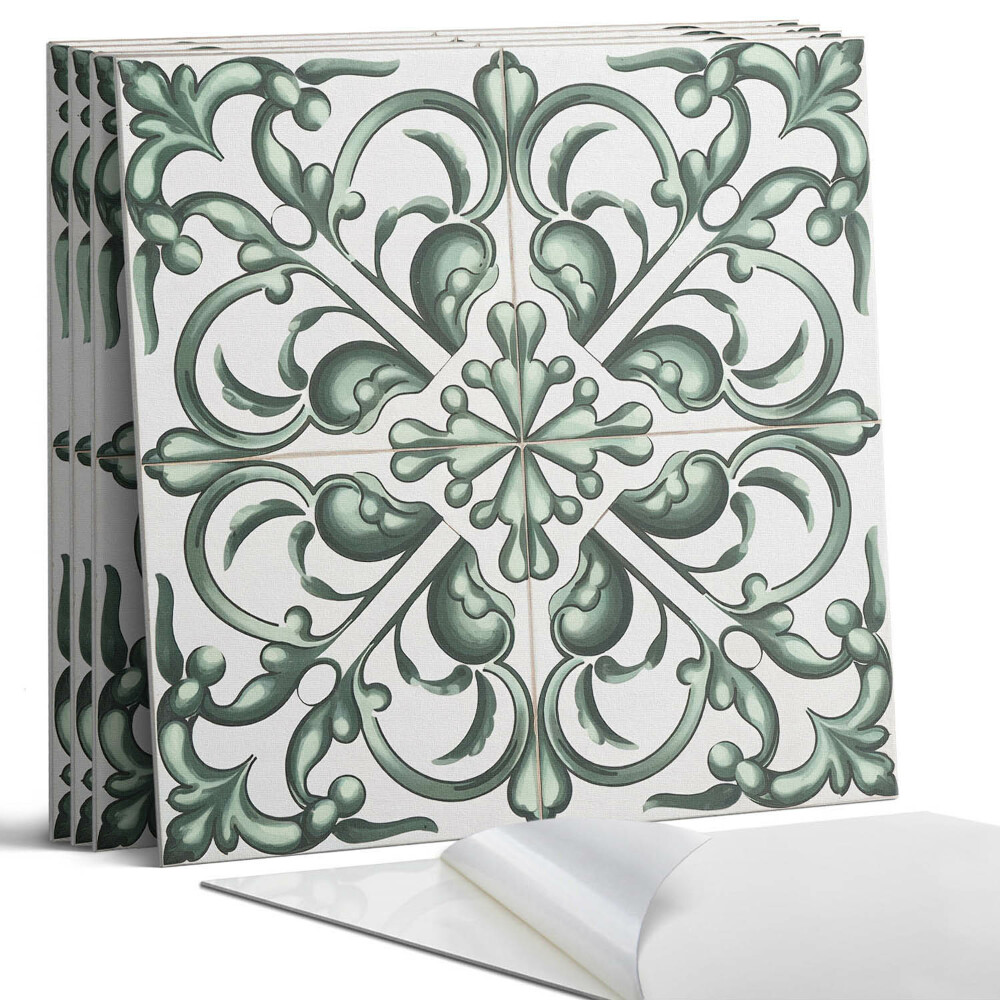 Öntapadó falburkolat négyzet Növényi minta szimmetriában