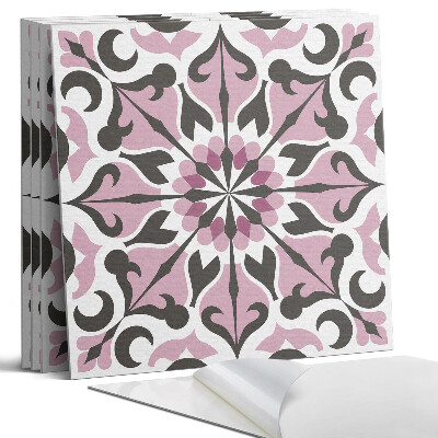 Öntapadó falburkolat négyzet Növényi minta szimmetriában