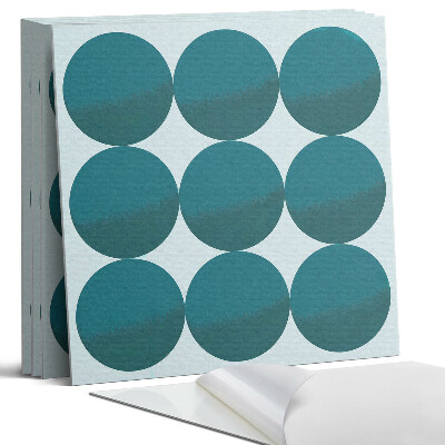 Falpanel négyzet Körök elrendezése rácsban