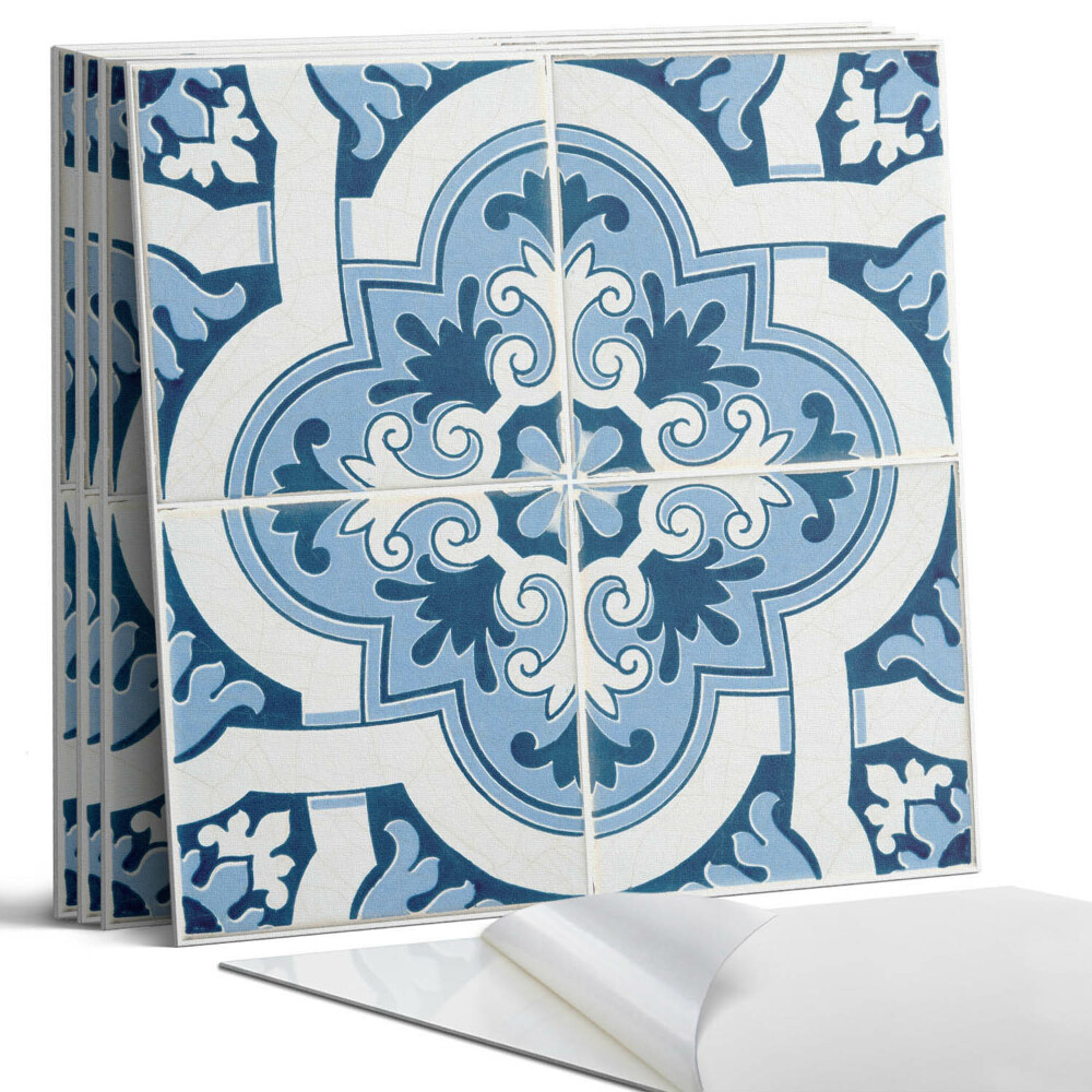 Pvc falburkolat négyzet Csempe minta díszekkel