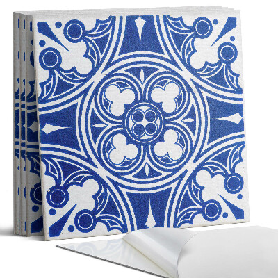 Pvc falburkolat négyzet Geometrikus motívumokkal díszített minta