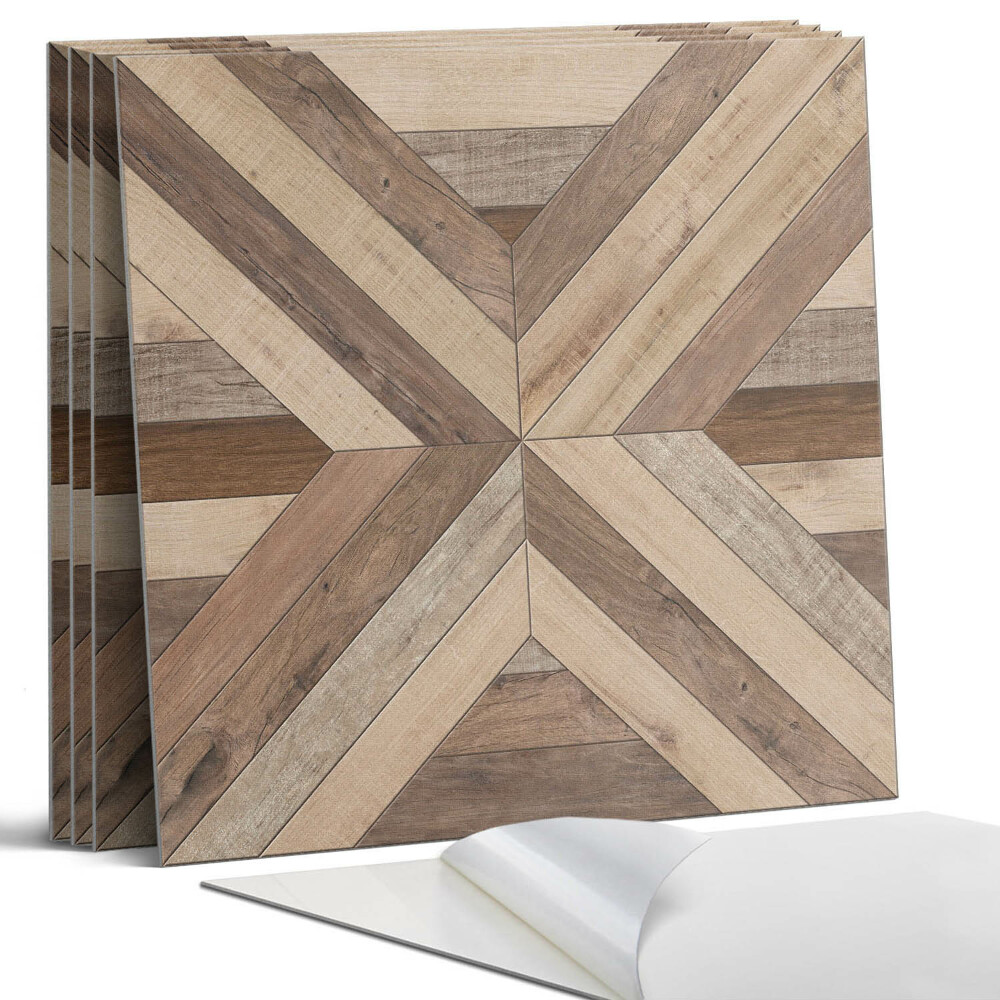 Pvc falburkolat négyzet Fa panelminta