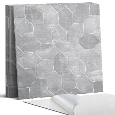 Pvc falburkolat négyzet Hatszögletű minta mozaikban