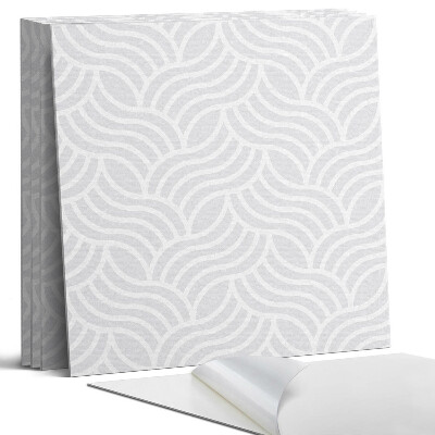 Pvc falburkolat négyzet Harmonikus elrendezésben álló hullámok