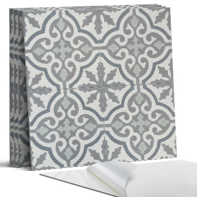 Pvc falburkolat négyzet Mozaikminta díszekkel