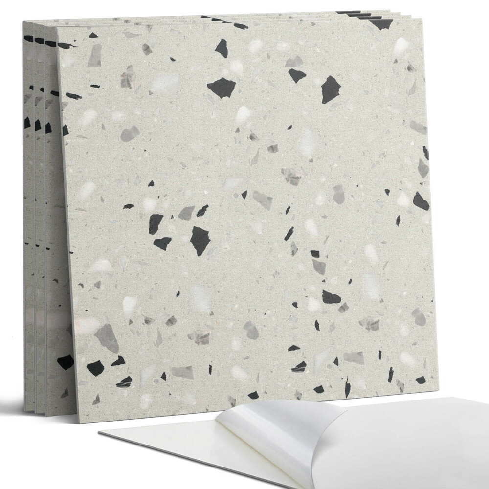 Falpanel négyzet Minta apró töredékekkel