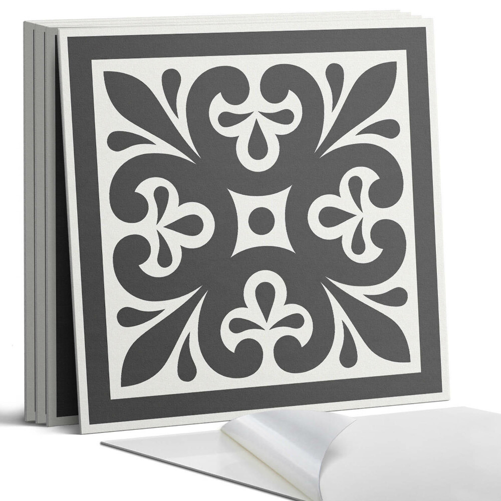 Falpanel négyzet Elegáns motívumokkal díszített minta