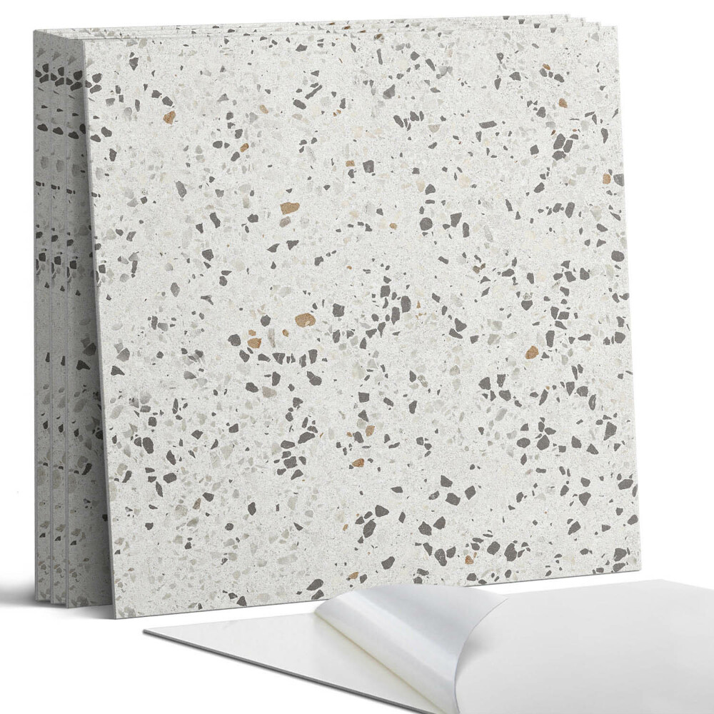 Öntapadó falburkolat négyzet Minta apró kövekkel