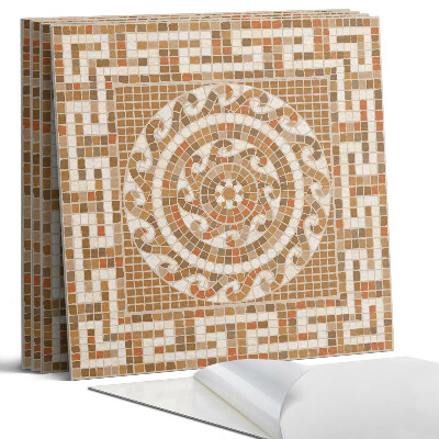 Pvc falburkolat négyzet Kör alakú mozaik