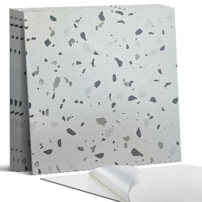 Pvc falburkolat négyzet Absztrakt minta foltokkal