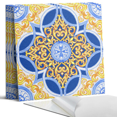 Falpanel négyzet Dekoratív elegáns motívum