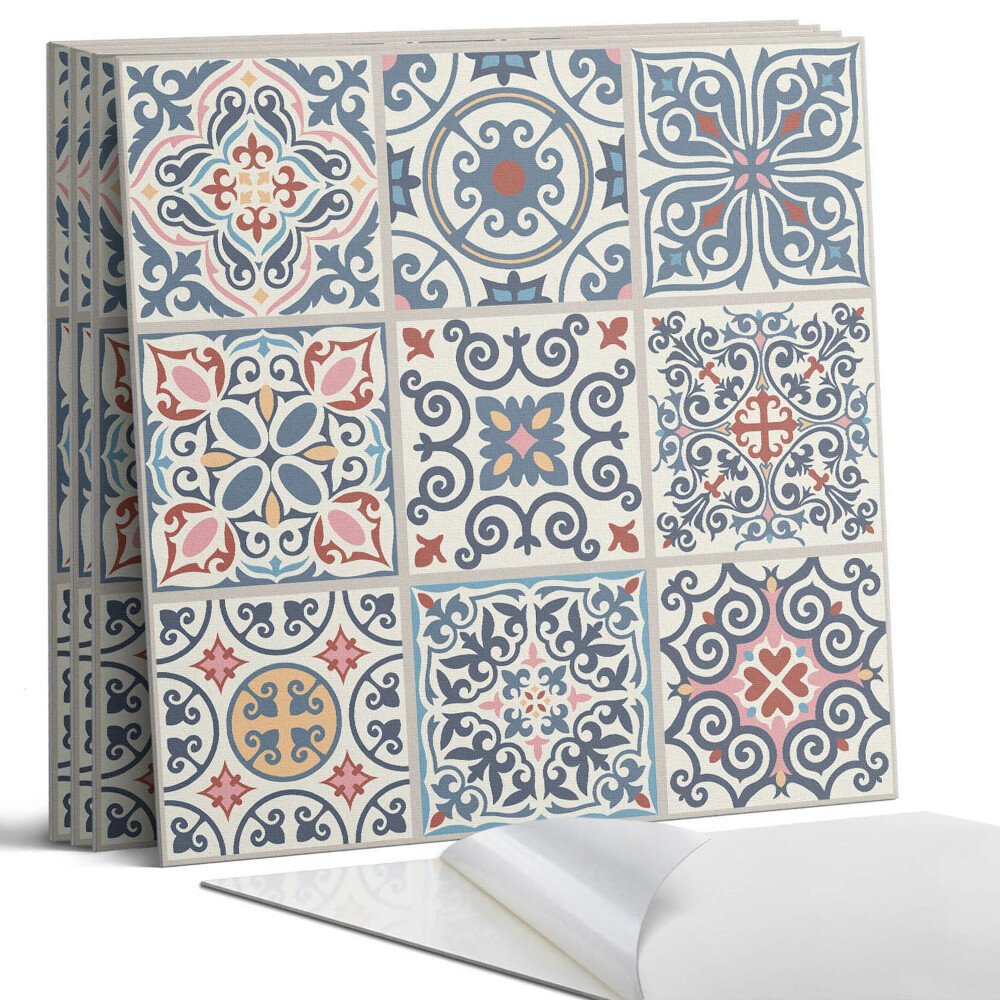 Falpanel négyzet Mozaik stílusú minták