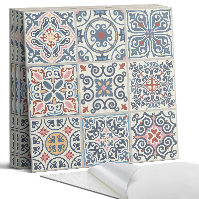 Falpanel négyzet Mozaik stílusú minták