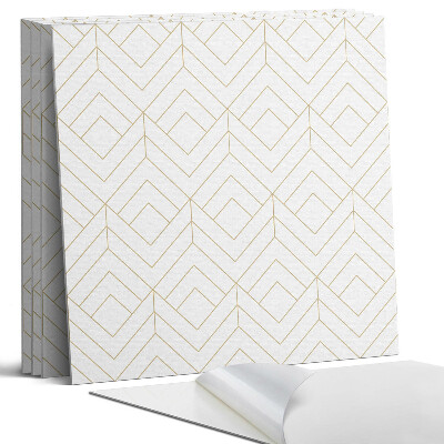 Öntapadó falburkolat négyzet Geometrikus gyémántminta