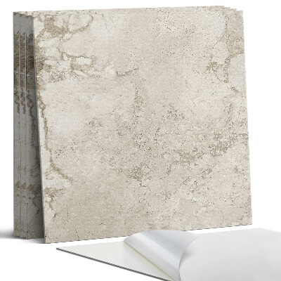 Falpanel négyzet Természetes kő a szerkezetben