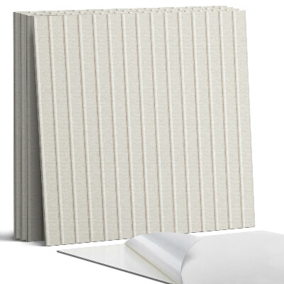 Öntapadó falburkolat négyzet Függőleges textúracsíkok